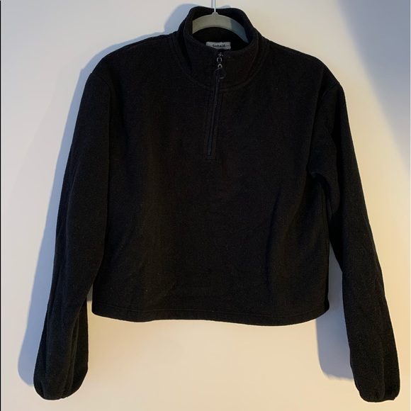 Garage cropped black quarter neck size xs - Picture 3 of 5